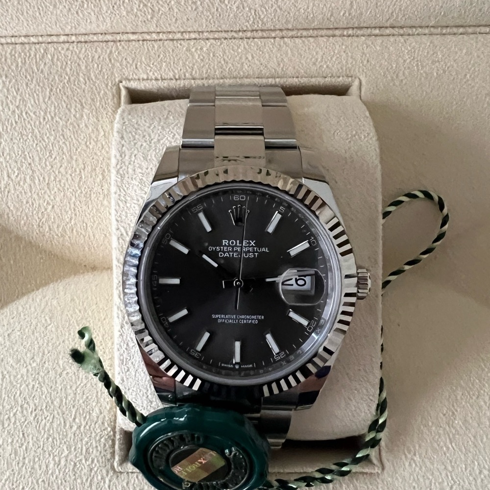 Rolex Datejust Rhodium white gold 41MM